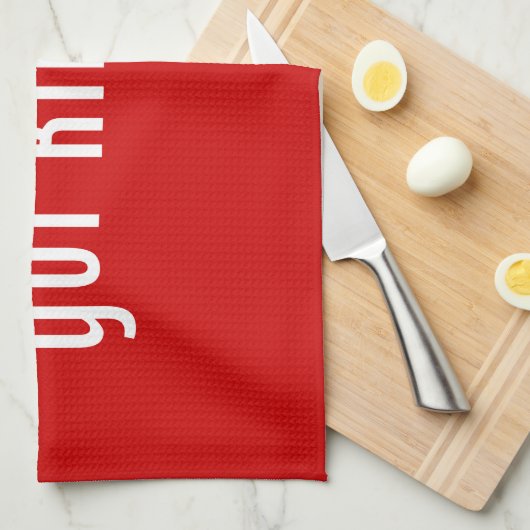 Linge De Cuisine Kimchi ? (Quart Plié)