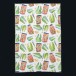 Linge De Cuisine Kimchi Ingrédients Fermentation épicée Aquarelle<br><div class="desc">Découvrez ce super cool motif de fermentation frais et amusant. Les ingrédients Kimchi volent autour de cette mignonne serviette de cuisine. Main peinte en aquarelle par moi pour vous ! Et n'oubliez pas de consulter ma boutique pour plus de produits et de modèles! Et bien sûr, prenez contact si vous...</div>