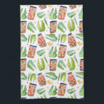 Linge De Cuisine Kimchi Ingrédients Fermentation épicée Aquarelle<br><div class="desc">Découvrez ce super cool motif de fermentation frais et amusant. Les ingrédients Kimchi volent autour de cette mignonne serviette de cuisine. Main peinte en aquarelle par moi pour vous ! Et n'oubliez pas de consulter ma boutique pour plus de produits et de modèles! Et bien sûr, prenez contact si vous...</div>