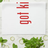 Linge De Cuisine kimchi obtenu ? (Plié)