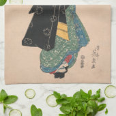 Linge De Cuisine Kimono Woman Courtesan (Plié)