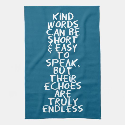 Linge De Cuisine Kind words (Vertical)