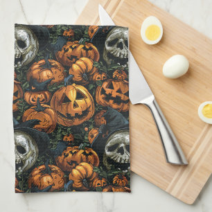 Linge De Cuisine Kine de Halloween