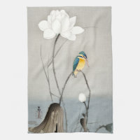 Kingfisher avec Fleur Lotus - Ohara Koson - 