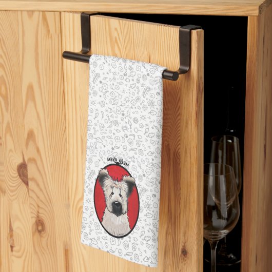 Linge De Cuisine KiniArt Briard (Pliage en tiers)