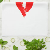 Linge De Cuisine Kiss Lips Red Lipstick Losion Passion Valentine (Plié)