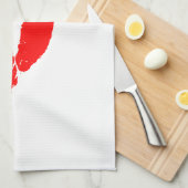 Linge De Cuisine Kiss Lips Red Lipstick Losion Passion Valentine (Quart Plié)