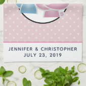 Linge De Cuisine Kissing Bears mignon et Kawaii (Plié)