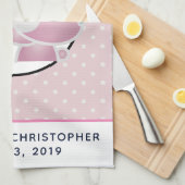 Linge De Cuisine Kissing Bears mignon et Kawaii (Quart Plié)