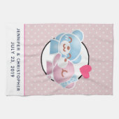 Linge De Cuisine Kissing Bears mignon et Kawaii (Horizontal)