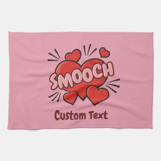 Linge De Cuisine Kissing Comic Sound Effect (Horizontal)