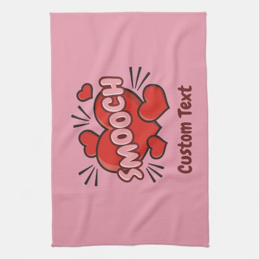 Linge De Cuisine Kissing Comic Sound Effect (Vertical)