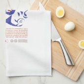 LINGE DE CUISINE KITCHEN MANIPULATE LESSONS LEARN TOWEL (Quart Plié)