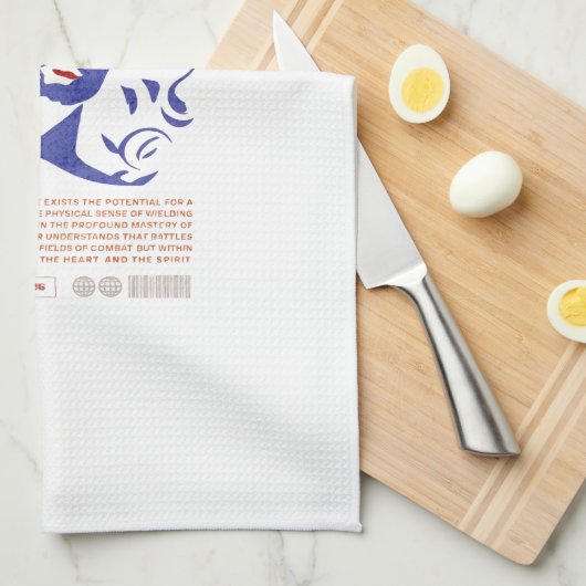 LINGE DE CUISINE KITCHEN MANIPULATE LESSONS LEARN TOWEL (Quart Plié)