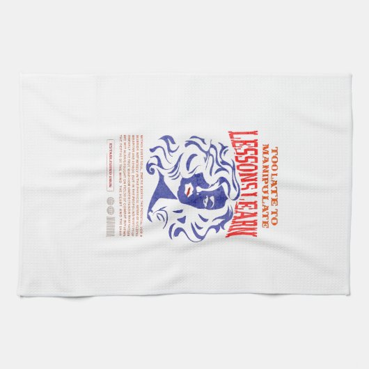 LINGE DE CUISINE KITCHEN MANIPULATE LESSONS LEARN TOWEL (Horizontal)