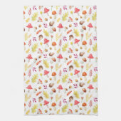 Linge De Cuisine Kitchen Towel - Autumnal Pattern (Vertical)