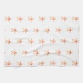 Linge De Cuisine Kitchen Towel - Christmas Gingerbread Man Pattern (Horizontal)