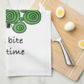Linge De Cuisine Kitchen towel One Bite at a Time (Quart Plié)