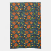 Linge De Cuisine Kitchen towel with floral motif (Vertical)