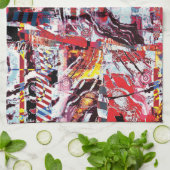 Linge De Cuisine Kitchen Towels – Fragmented Pulse (Plié)