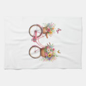 Linge De Cuisine Kitchen Towels-Hello Spring Floral Kitchen Towels (Horizontal)