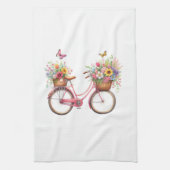 Linge De Cuisine Kitchen Towels-Hello Spring Floral Kitchen Towels (Vertical)