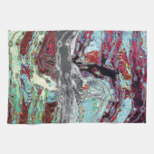 Linge De Cuisine Kitchen Towels – Strata Pulse (Horizontal)