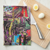 Linge De Cuisine Kitchen Towels – Urban Fractals (Quart Plié)