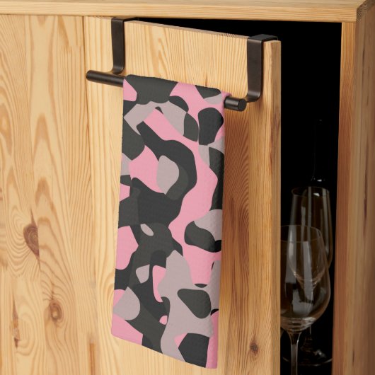 Linge De Cuisine Kitty Camo (Pliage en tiers)