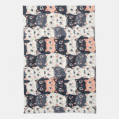 Linge De Cuisine Kitty Kat Kaleidoscope (Vertical)