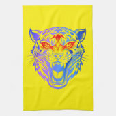 Linge De Cuisine Kitty souriant (Vertical)