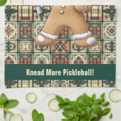 Linge De Cuisine Kneer More Pickleball ! texte personnalisé (Plié)