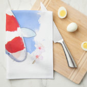 Linge De Cuisine Kohaku Koi (Quart Plié)