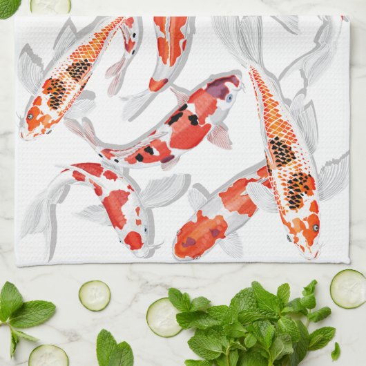 Linge De Cuisine Koi (Plié)