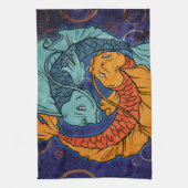 Linge De Cuisine Koi Fish (Vertical)