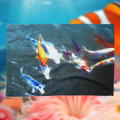 Linge De Cuisine Koi Pond