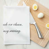 Linge De Cuisine Kökshandduk I don´t cook or clean (Quart Plié)