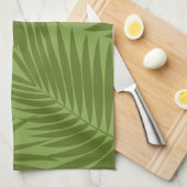 Linge De Cuisine Kona Palms Hawaiian Leaf (Quart Plié)