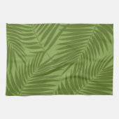 Linge De Cuisine Kona Palms Hawaiian Leaf (Horizontal)