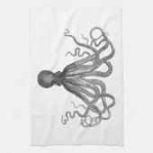 Linge De Cuisine Kraken - poulpe géant noir/Cthulu (Vertical)