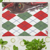 Linge De Cuisine krampus de Noël (Plié)