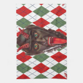 Linge De Cuisine krampus de Noël (Vertical)