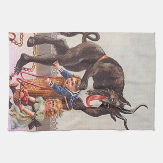 Linge De Cuisine Krampus kidnapping (Horizontal)