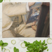 Linge De Cuisine Kroyer - Autoportrait à Skagen Beach (Plié)