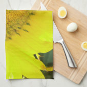 Linge De Cuisine Küchentuch hellgelbe Sonnenblume (Quart Plié)