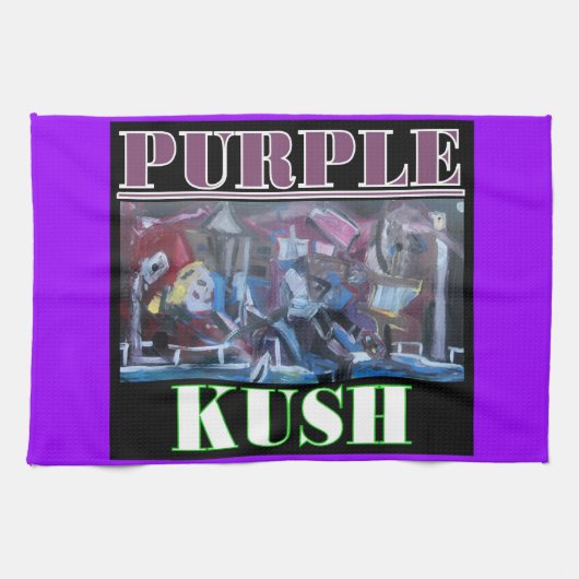 LINGE DE CUISINE KUSH VIOLET (Horizontal)
