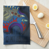 Linge De Cuisine KuuMa Guitar 02 (B) (Quart Plié)