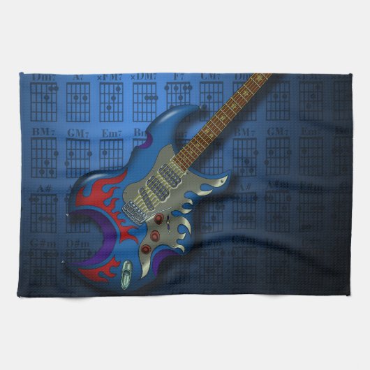 Linge De Cuisine KuuMa Guitar 02 (B) (Horizontal)