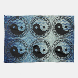 Linge De Cuisine La balance : Ba Gua, huit trigrammes yin yang TCM
