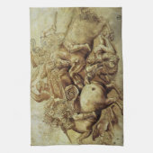 Linge De Cuisine La bataille d'Anghiari de Léonard de Vinci (Vertical)